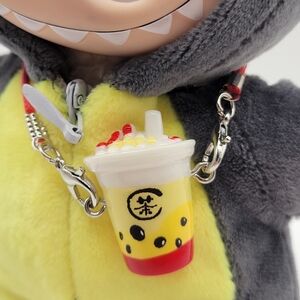 Boba tea with Yellow and Red Accents. 17cm Doll Accessory. No Doll Included